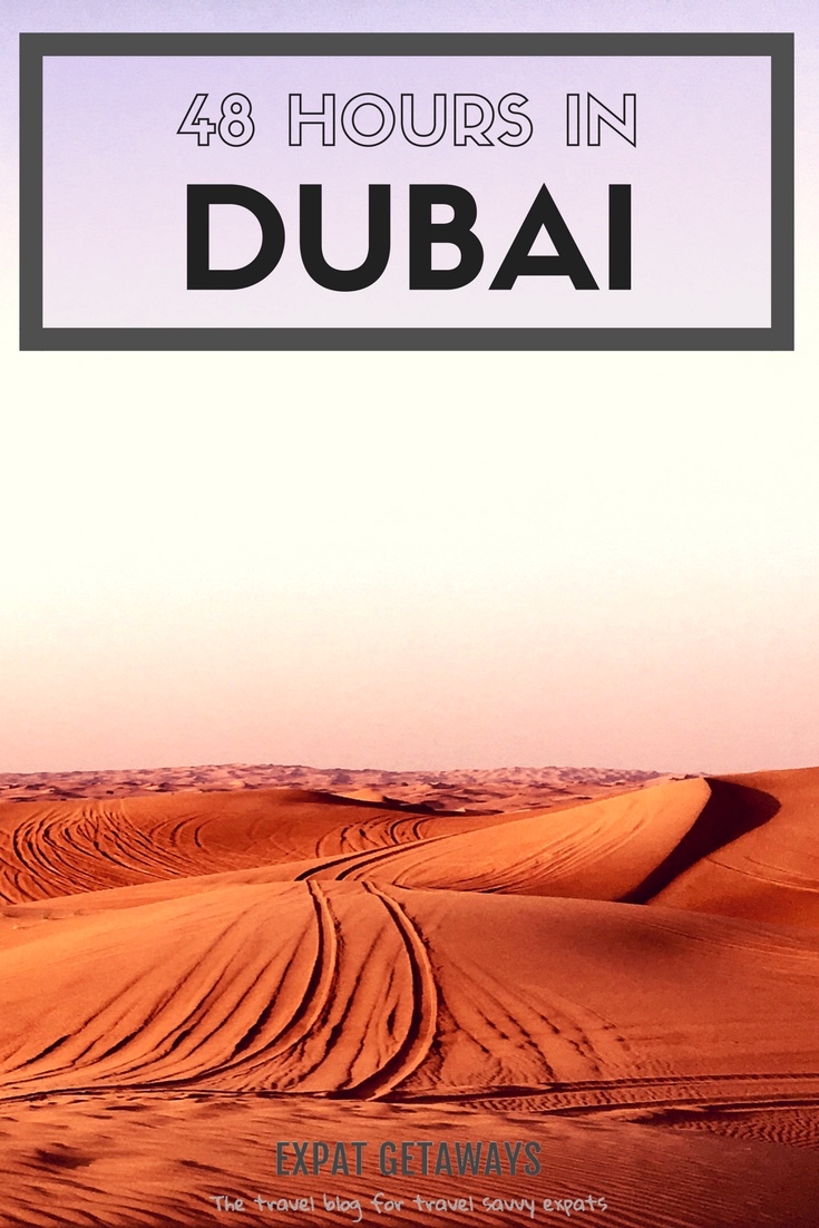 Dubai is an international layover hub. Make the most of your stopover by getting out of the airport to explore. With two days you can sample the local culture and shop til you drop. 