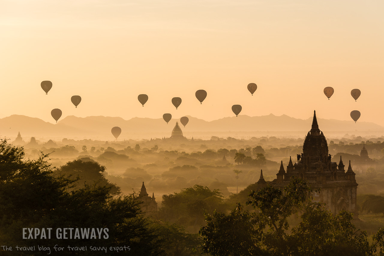 The view from the ground was pretty spectacular, but it was great knowing that I'd been up in the air!