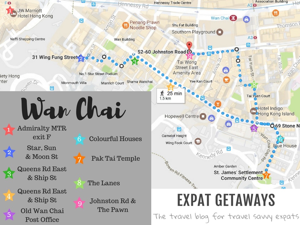 Get out and explore Wan Chai, Hong Kong. 