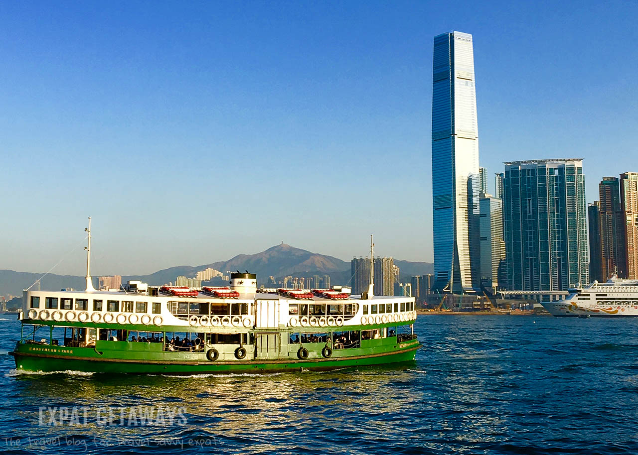 The iconic Star Ferry is the most scenic way to cross Victoria Harbour. Expat Getaways First Time Hong Kong Survival Guide - Public Transport. 