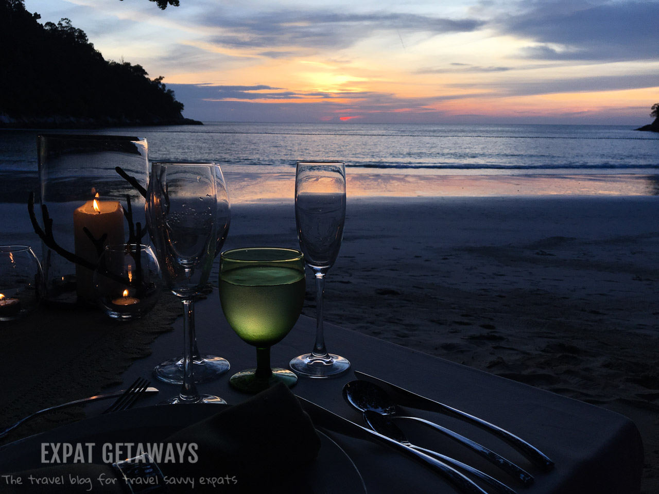 Private dining at Pangkor Laut Resort