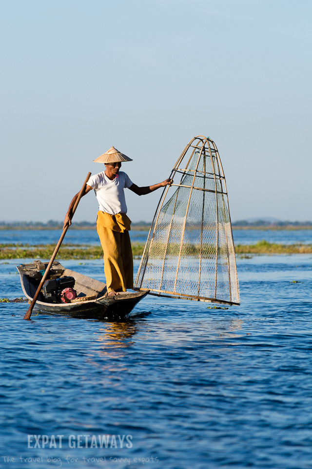 A traditional fisherman on Inle Lake, Myanmar. andrewmizziphotography.com Follow my latest updates on Fb.com/andrewmizziphoto | Instagr.am/and.miz