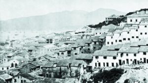 Tai Ping Shan just before the outbreak of the bubonic plague in 1894. Photo Credit: South China Morning Post, http://www.scmp.com/magazines/post-magazine/article/1535499/when-death-came-calling-plague-hong-kong