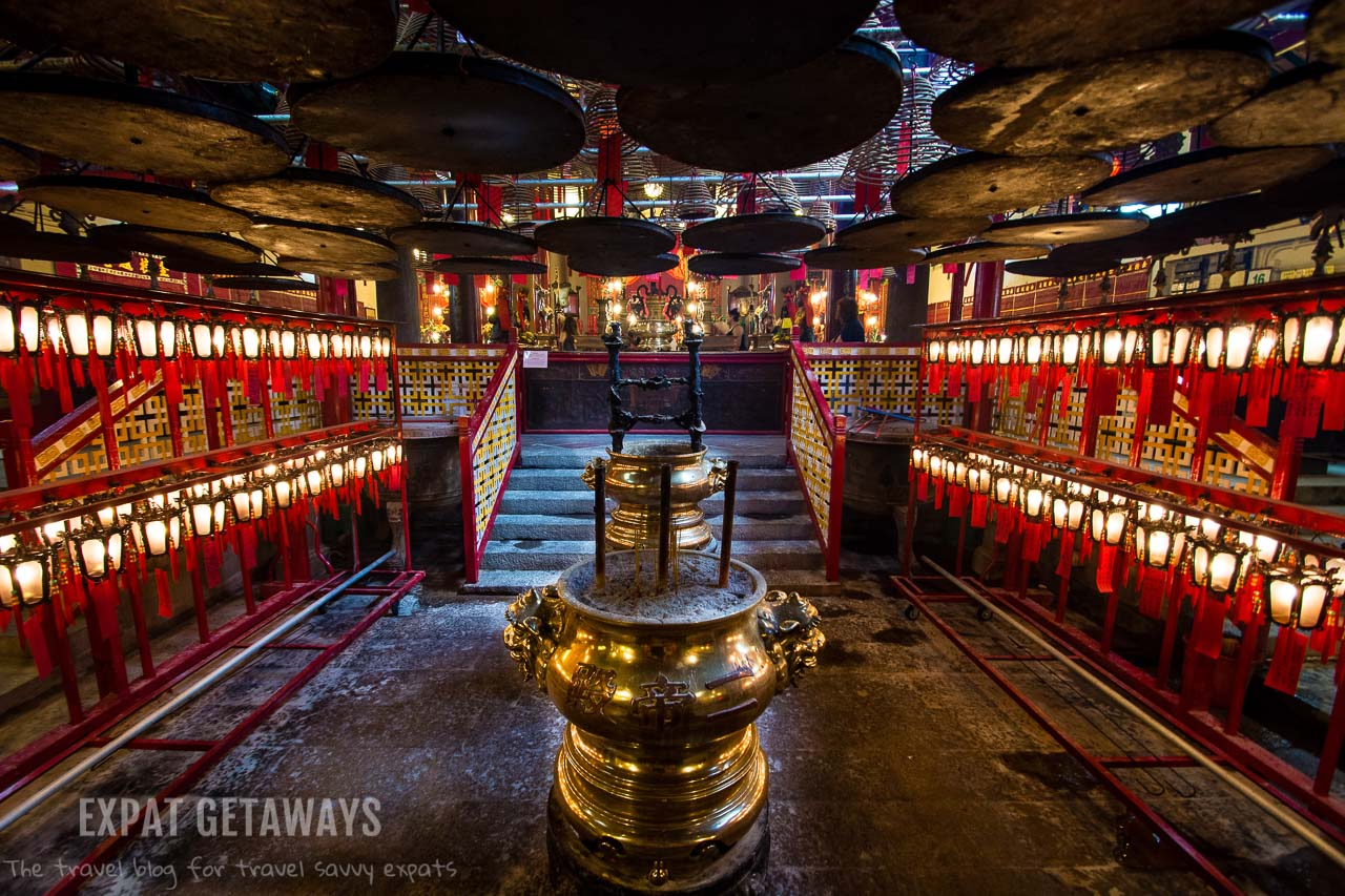 The ManMo Temple on Hollywood Road is a great insight into Chinese religion.