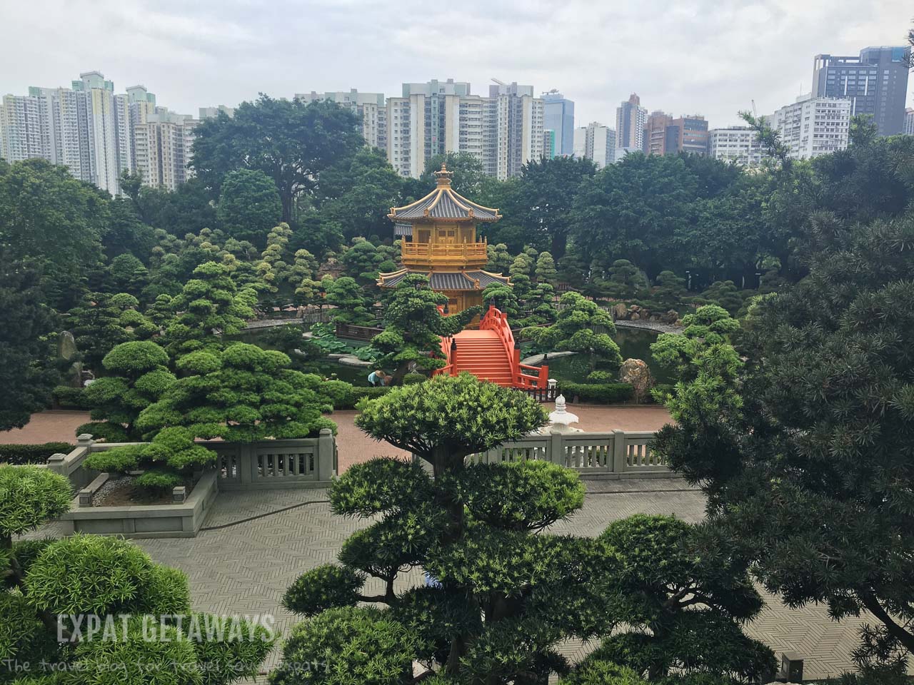 The Nan Lian Gardens and Chi Lin Nunnery are a tranquil oasis in bustling Hong Kong. 