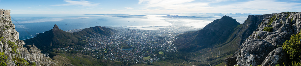 Table Mountain on a clear day gives you views of the city, Robben Island, Lion's Head and beyond. Expat Getaways 2 Weeks in Southern Africa. 