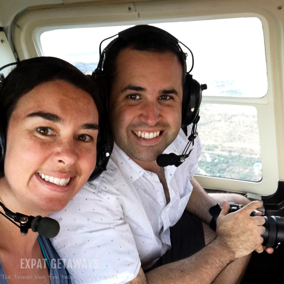 The view from a helicopter can't be beat. A must do in Victoria Falls, Zimbabwe.