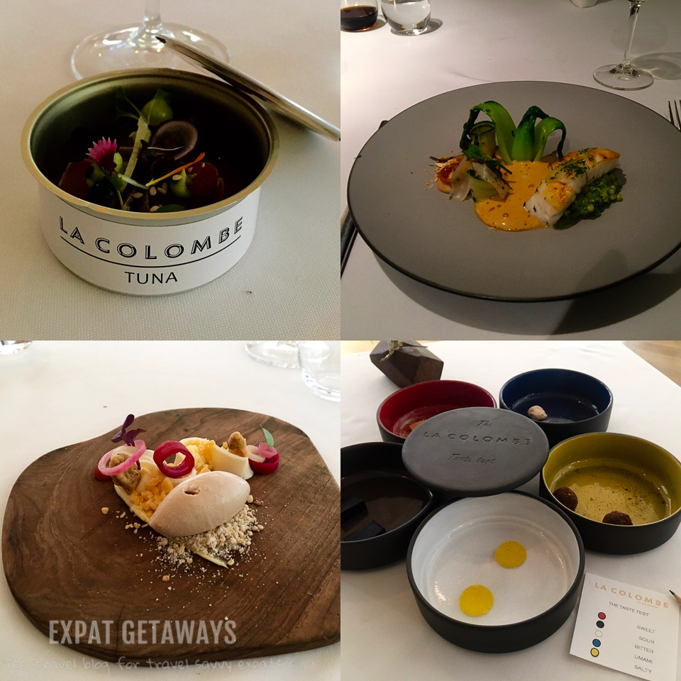 One of the best fine dining experiences of my life! The amazing food and wine pairing at La Colombe, Constantia Valley, Cape Town. Expat Getaways One Week in Cape Town, South Africa.