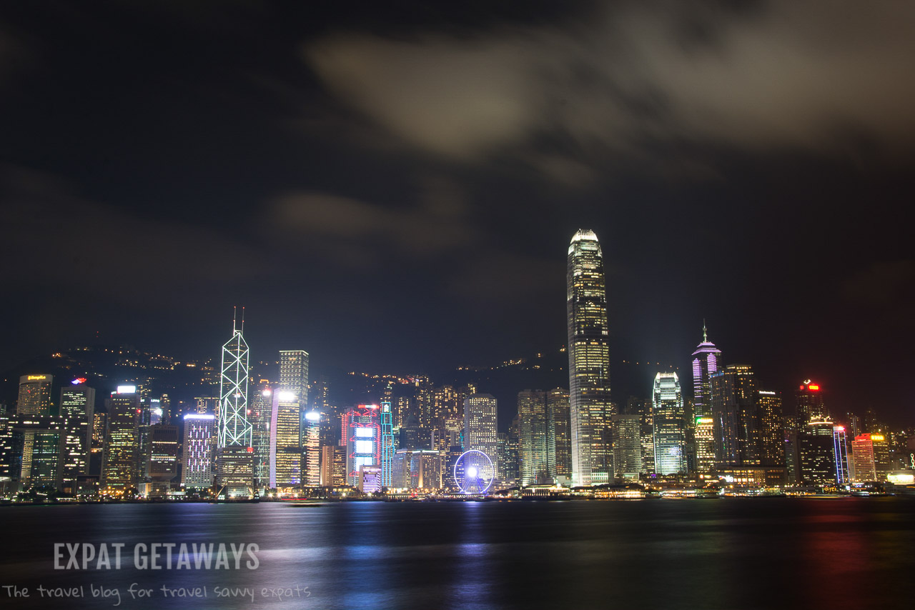 You can't beat the view of the Hong Kong skyline from Tsim Sha Tsui. Expat Getaways, First Time Hong Kong Survival Guide - accommodation. 
