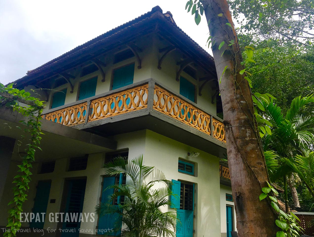 The original family home at Indian Summer House. Expat Getaways - One Week in Kerala, India. 