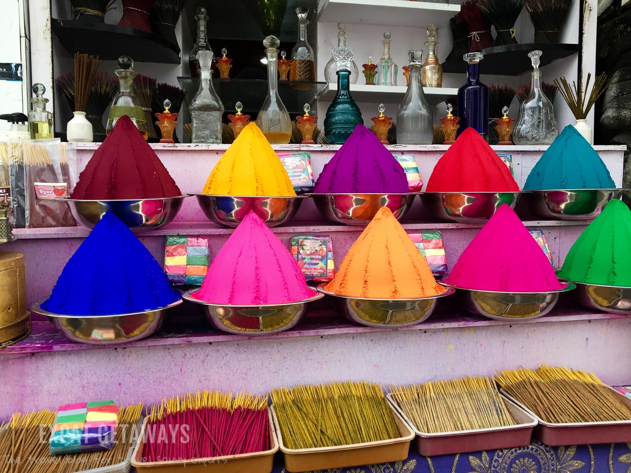 A stroll through Jew town in Fort Kochi will take you past all sorts of colourful shops. Expat Getaways - One Week in Kerala, India.