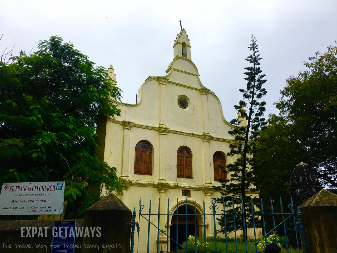 The St Francis Church was built by the Portuguese in 1503. Expat Getaways - One Week in Kerala, India.